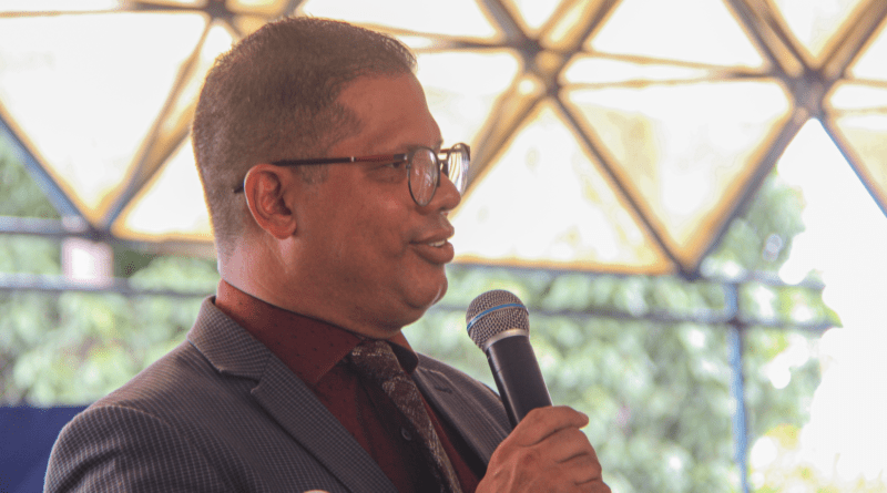 Pastor Adriano Oliveira (Maceió) foi o responsável por ministrar o estudo bíblico.