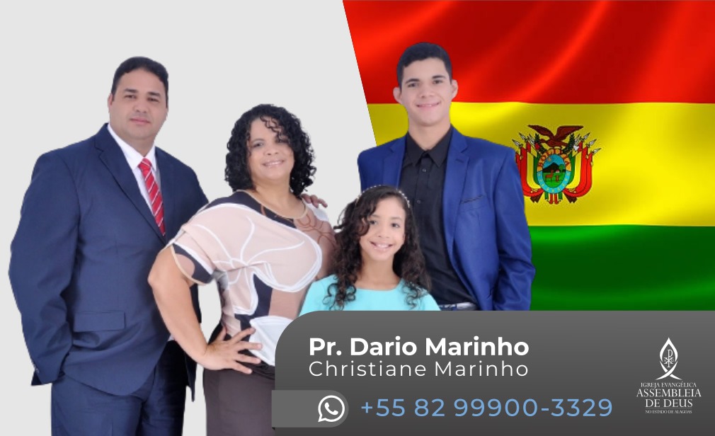 Pastor Dario Marinho; Christiane Marinho.
