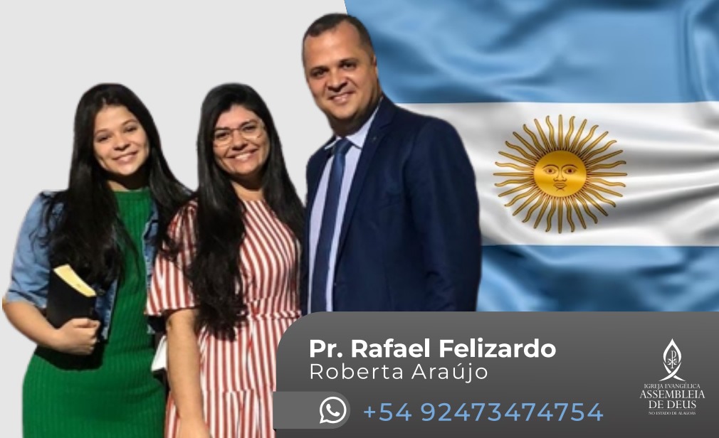 Pastor Rafael Felizardo; Roberta Araújo.