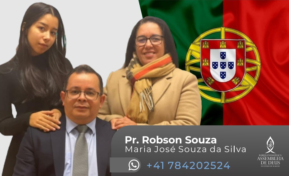 Pastor Robson Souza; Maria José Souza da Silva.