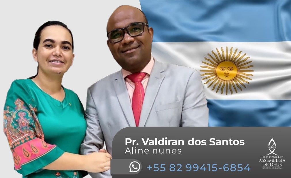 Pastor Valdiran dos Santos; Aline Nunes.