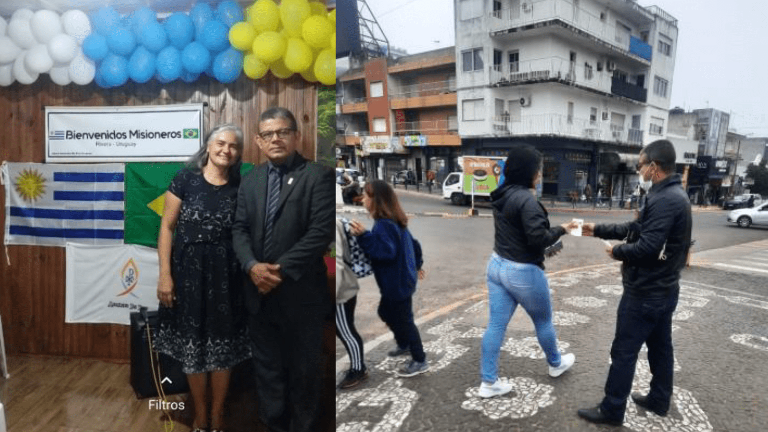 Pastor Wagner Lins e esposa, irmã Lenita Lins.