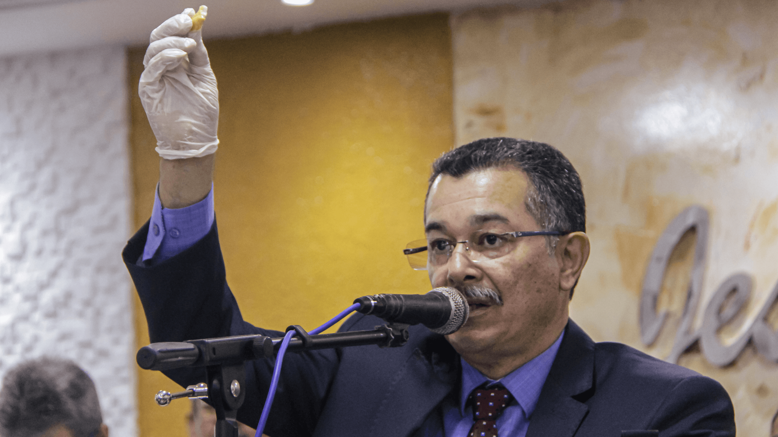 A Santa Ceia do mês de abril foi realizada nesta terça-feira (11).