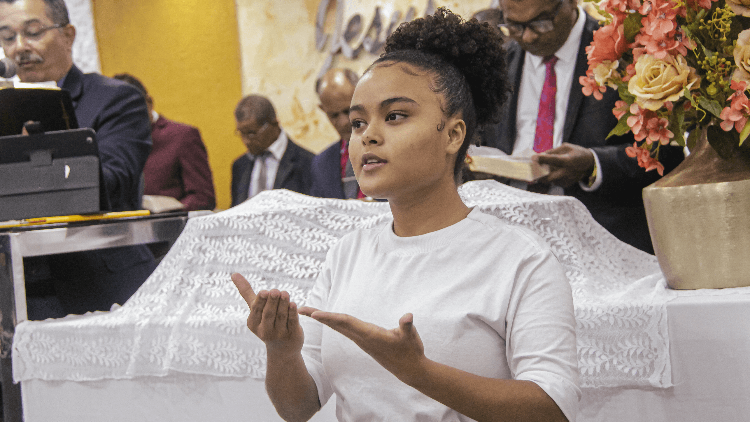 A Santa Ceia do mês de abril foi realizada nesta terça-feira (11).