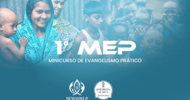 SEMADECP tem inscrições abertas para o 1º Minicurso de Evangelismo Prático.