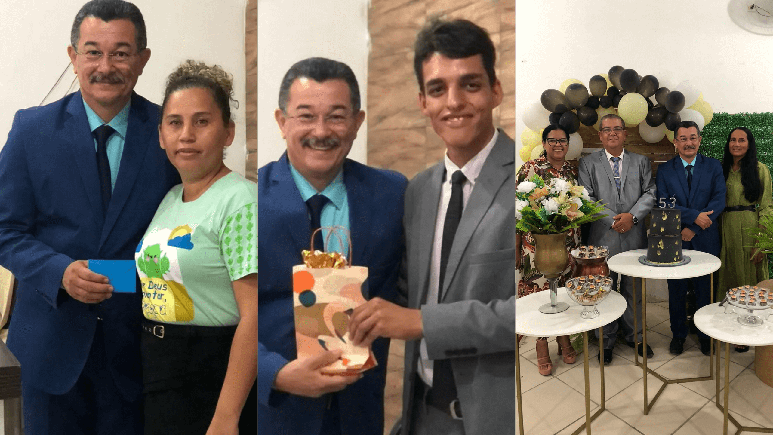 Aniversário do pastor Cláudio em Boca da Mata. Aniversário do pastor Cláudio em Boca da Mata.