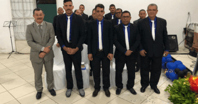 Boca da Mata celebra o 16° aniversário do departamento de senhores Embaixadores de Cristo.