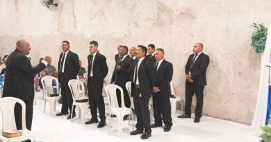 Departamento de senhores Gideões de Cristo completa o primeiro aniversário no Imburí.