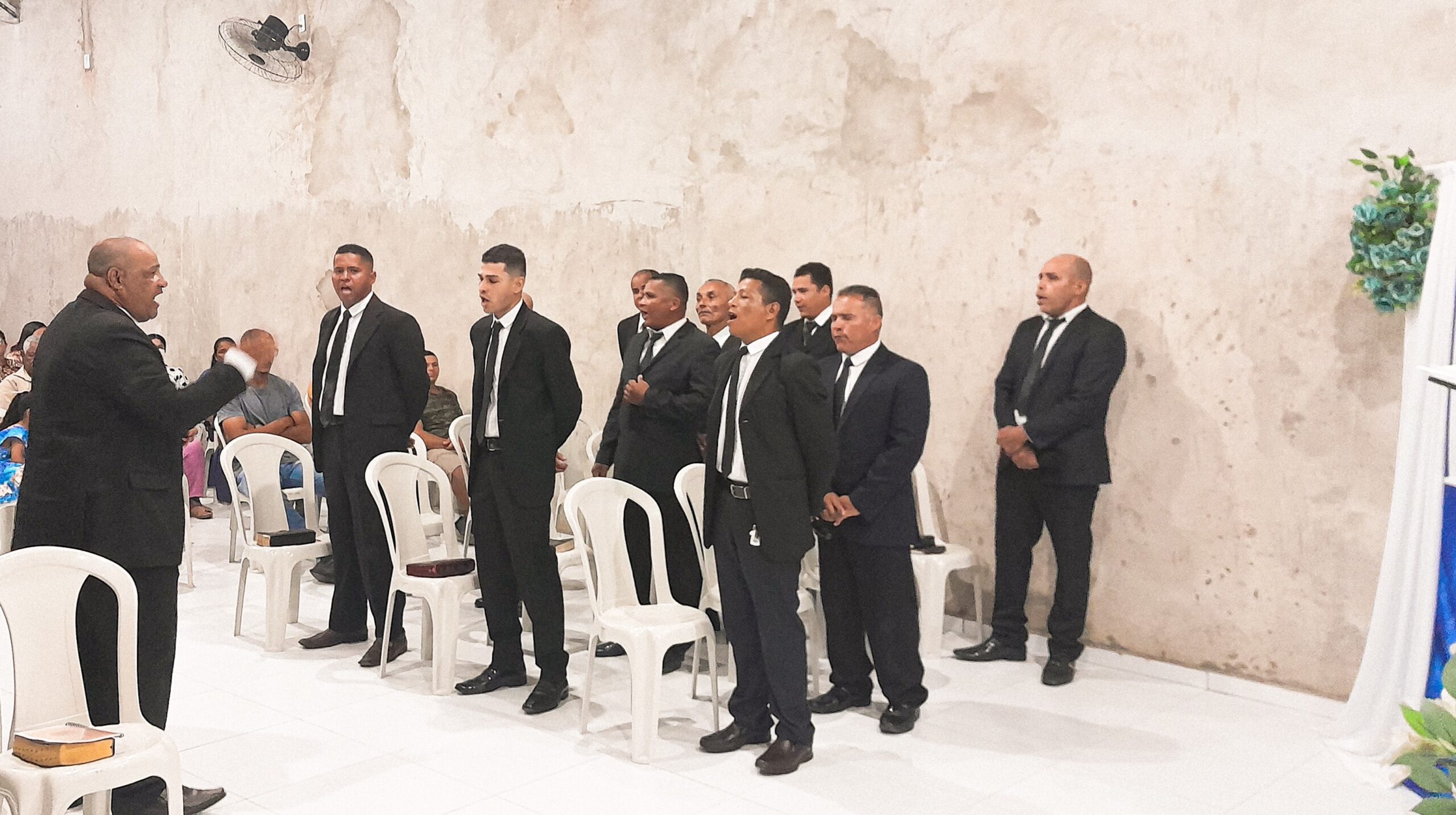 Departamento de senhores Gideões de Cristo completa o primeiro aniversário no Imburí.