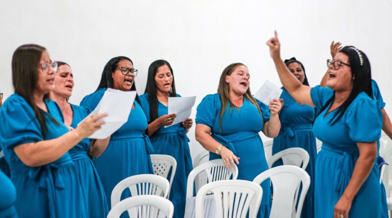 Mangabeira celebra 9 anos da consagração, do círculo de oração e do departamento de senhoras – Imagem: Anderson Siqueira/Mídia AD Chã do Pilar