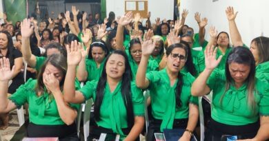 Nicodemos: 13 pessoas aceitam a Jesus em cultos de ação de graças das senhoras – Imagem: Luânderson/Mídia AD Chã do Pilar