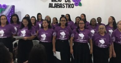 Veja as fotos da festividade das senhoras da congregação Casas Novas – Imagem: Daniela Santos/Mídia AD Chã do Pilar