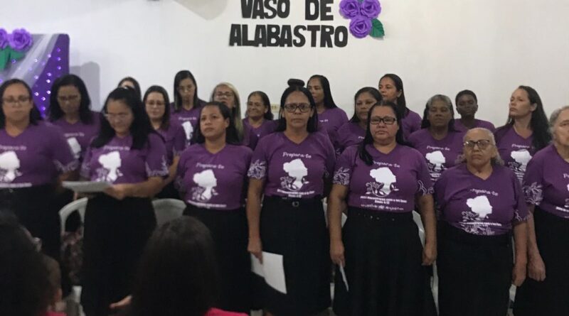 Veja as fotos da festividade das senhoras da congregação Casas Novas – Imagem: Daniela Santos/Mídia AD Chã do Pilar