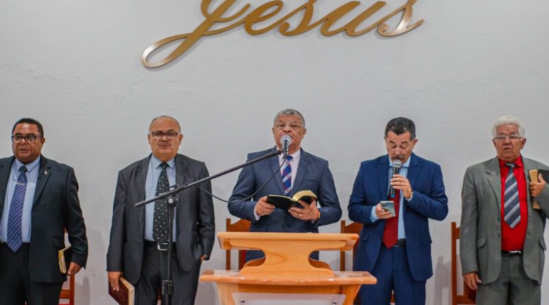 Novo templo da congregação Cachoeira do Imburí II é inaugurado – Imagem: Anderson Siqueira/Mídia AD Chã do Pilar