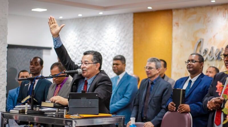 Penúltima Santa Ceia de 2023 acontece no templo sede da AD Chã do Pilar – Imagem: Anderson Siqueira/Mídia AD Chã do Pilar