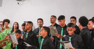 Jovens da congregação Nicodemos oferecem 3 cultos a Deus pelo 9º aniversário – Imagem: Anderson Siqueira/Mídia AD Chã do Pilar