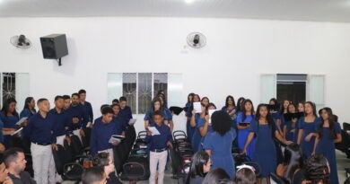 Congregação Manguaba celebra 14 anos do departamento de jovens Shekinah – Imagem: Talisson Matias