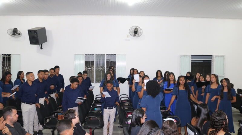 Congregação Manguaba celebra 14 anos do departamento de jovens Shekinah – Imagem: Talisson Matias