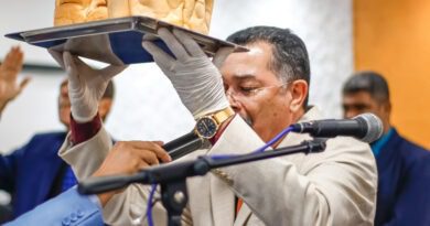 Três pessoas entregam suas vidas a Cristo na primeira Santa Ceia de 2024 – Imagem: Anderson Siqueira/Mídia AD Chã do Pilar