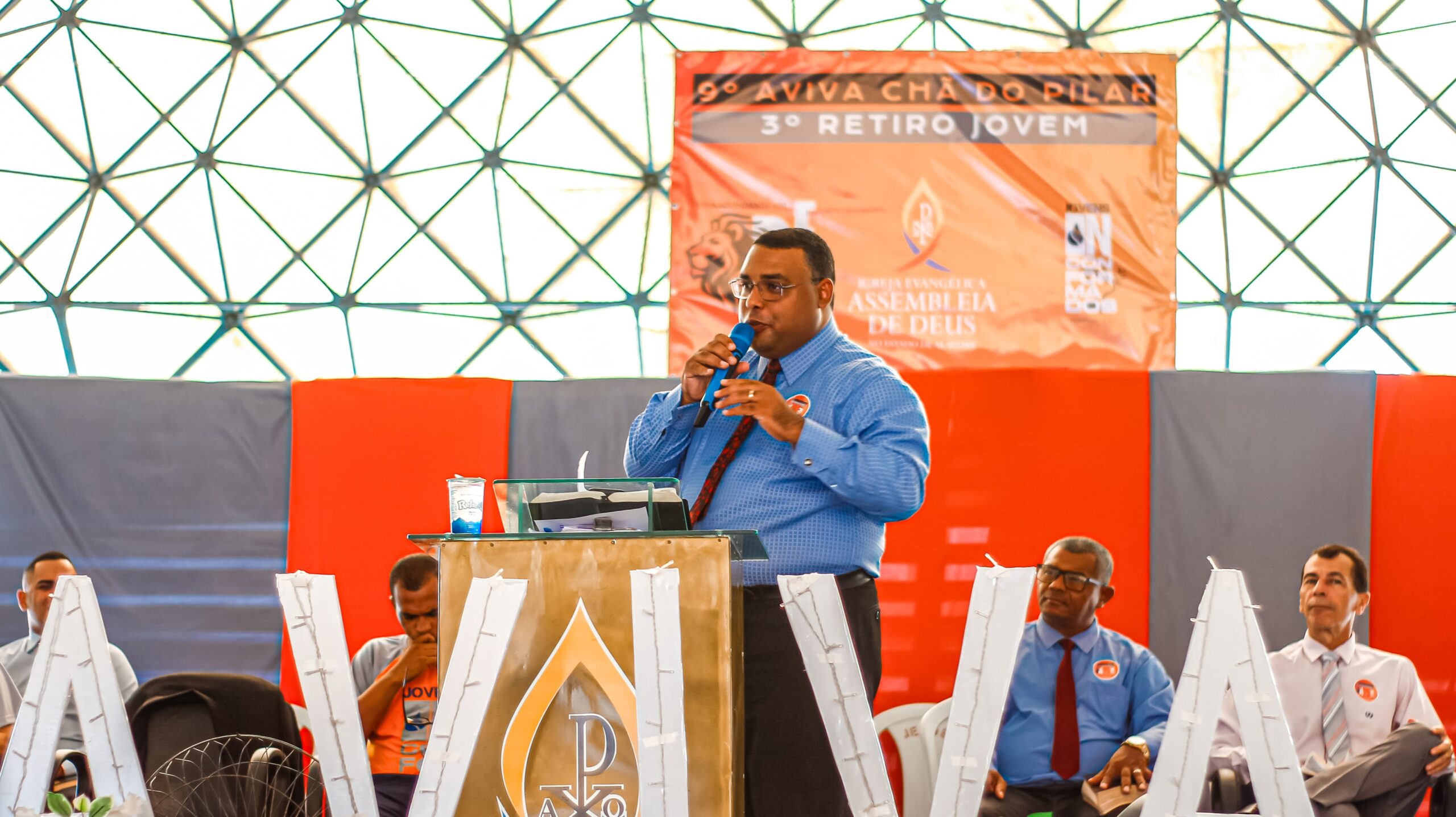 3° Retiro: manhã de estudo bíblico é marcada pela presença de Deus – Imagem: Anderson Siqueira/Mídia AD Chã do Pilar