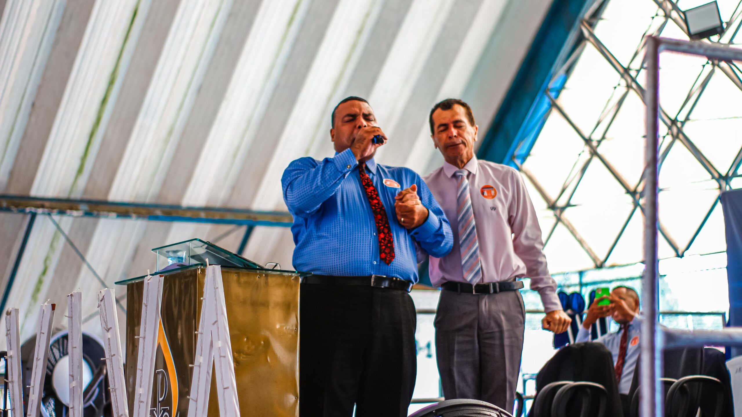 3° Retiro: manhã de estudo bíblico é marcada pela presença de Deus – Imagem: Anderson Siqueira/Mídia AD Chã do Pilar