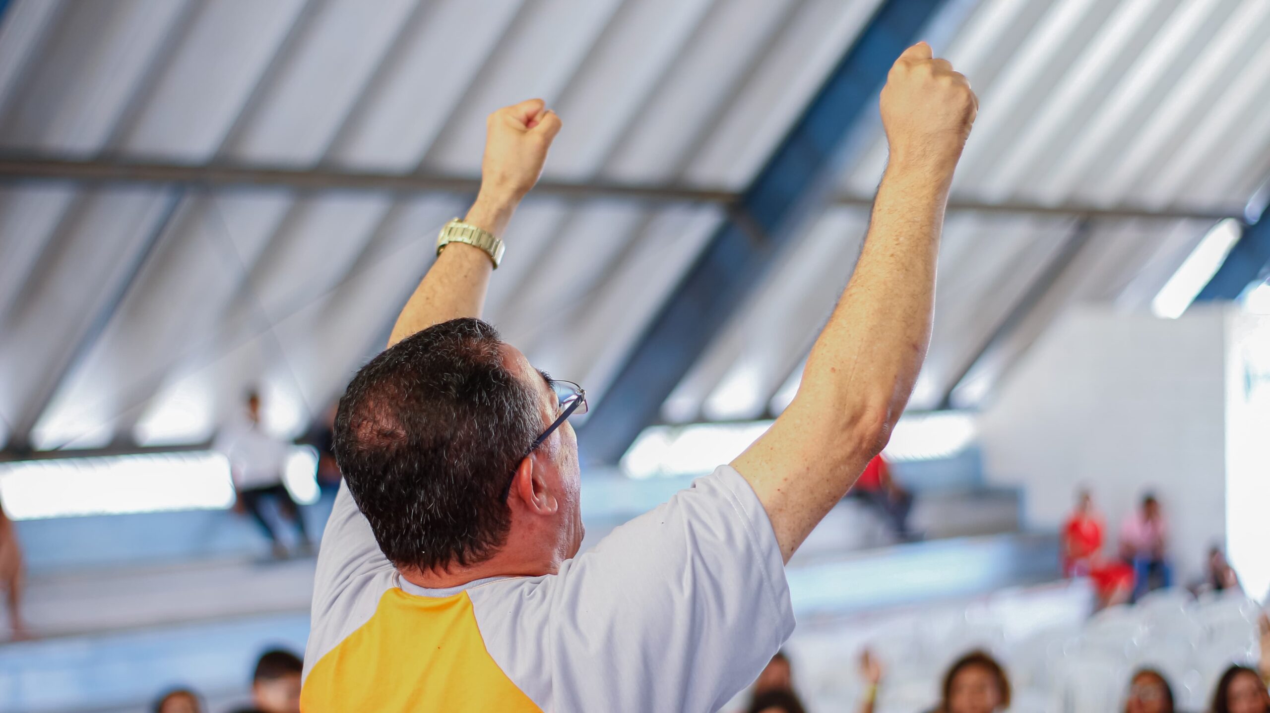 3° Retiro: manhã de estudo bíblico é marcada pela presença de Deus – Imagem: Anderson Siqueira/Mídia AD Chã do Pilar