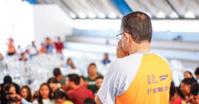 3° Retiro: manhã de estudo bíblico é marcada pela presença de Deus – Imagem: Anderson Siqueira/Mídia AD Chã do Pilar