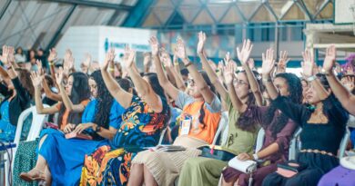 Batismo no Espírito Santo e renovação espiritual marcam o terceiro culto do 9° Aviva – Imagem: Anderson Siqueira/Mídia AD Chã do Pilar