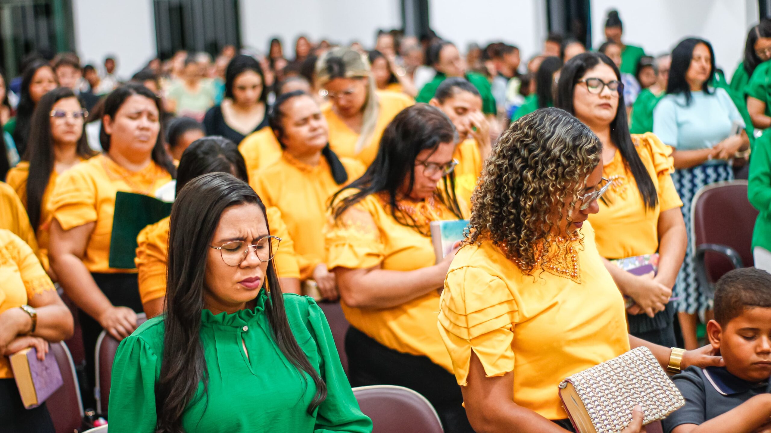 Santa Ceia: pastor Cláudio ministra sobre como obter vitória sobre a tentação – Imagem: Anderson Siqueira/Mídia AD Chã do Pilar
