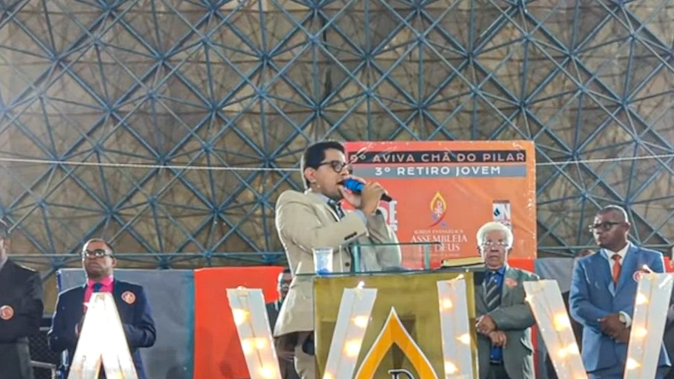 9º Aviva: pregação da segunda noite destaca como ter uma vida abundante em Deus – Imagem: Anderson Siqueira/Mídia AD Chã do Pilar