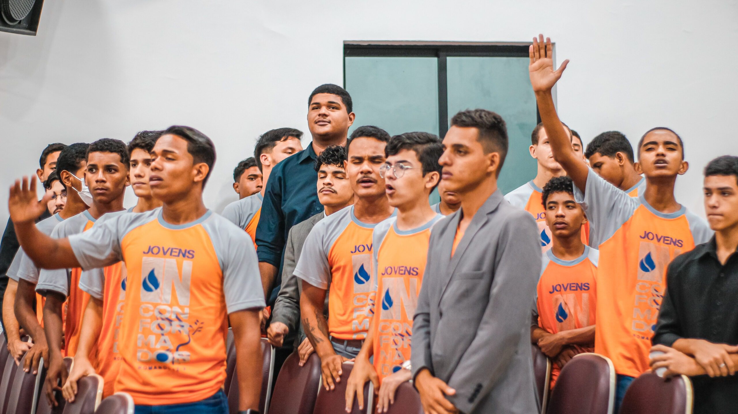 AD Chã do Pilar realiza culto de gratidão pelos dois anos do departamento de mídia – Imagem: Anderson Siqueira, Iasmin Oliveira/Mídia AD Chã do Pilar