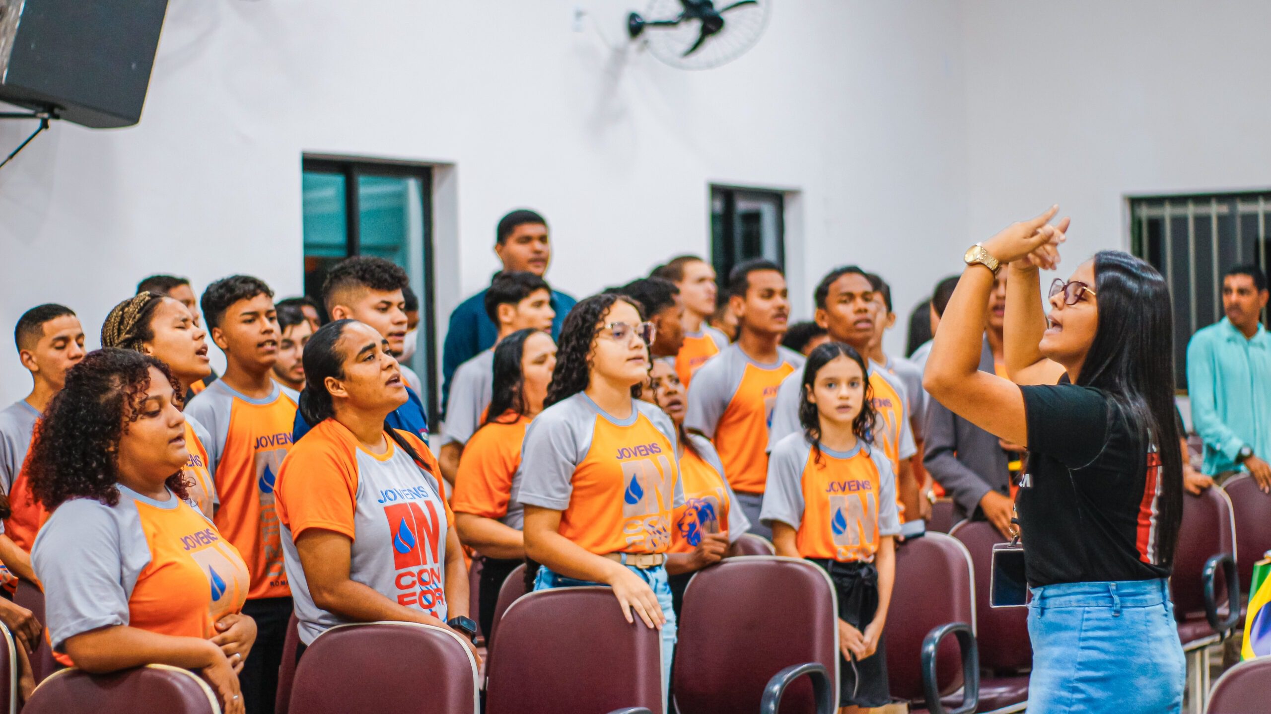 AD Chã do Pilar realiza culto de gratidão pelos dois anos do departamento de mídia – Imagem: Anderson Siqueira, Iasmin Oliveira/Mídia AD Chã do Pilar