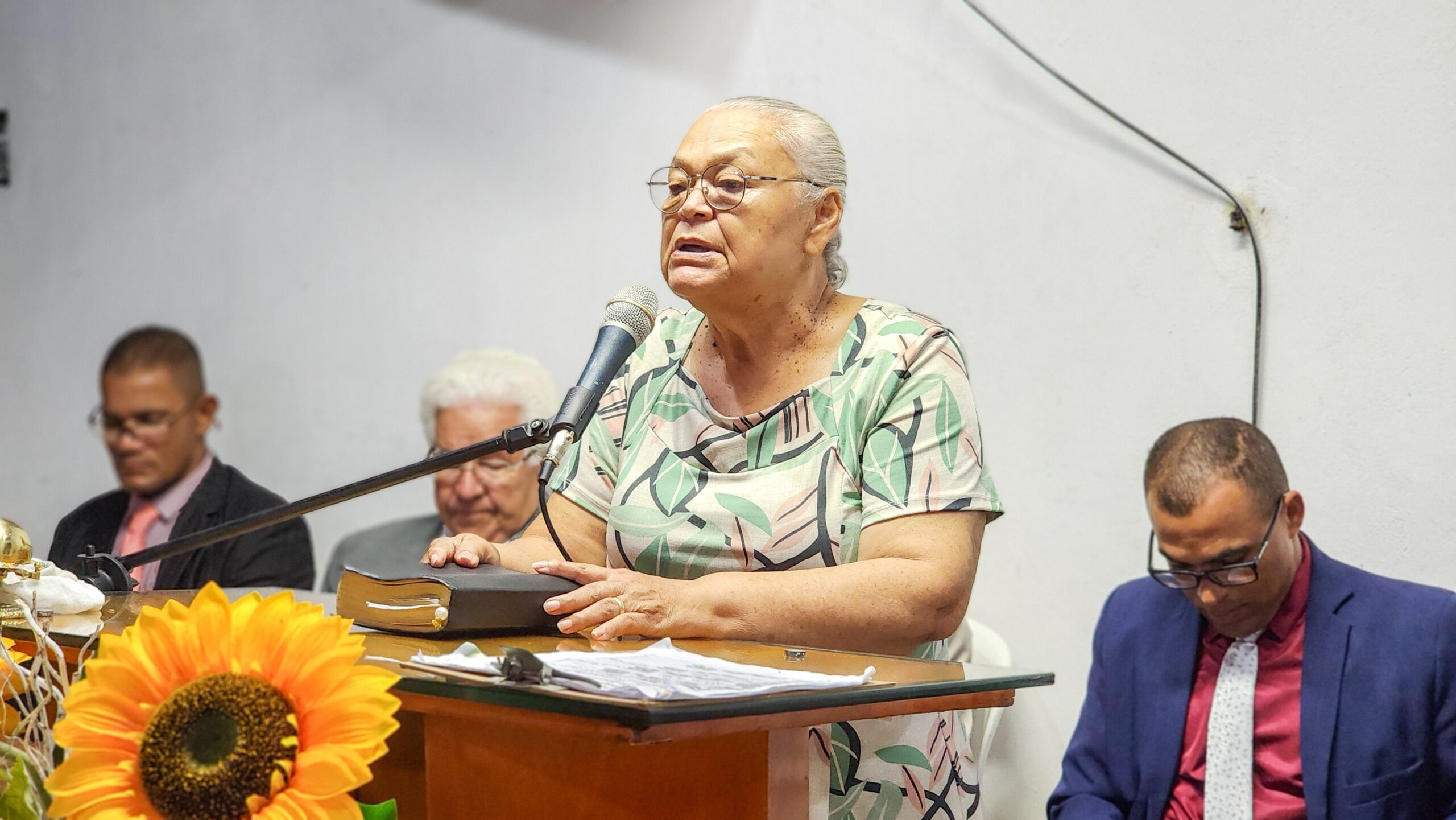 Presbítero Getúlio Batista é apresentado como novo dirigente da congregação Cruzeiro – Imagem: Nataniely Nogueira/Mídia AD Chã do Pilar Presbítero Getúlio Batista é apresentado como novo dirigente da congregação Cruzeiro – Imagem: Nataniely Nogueira/Mídia AD Chã do Pilar