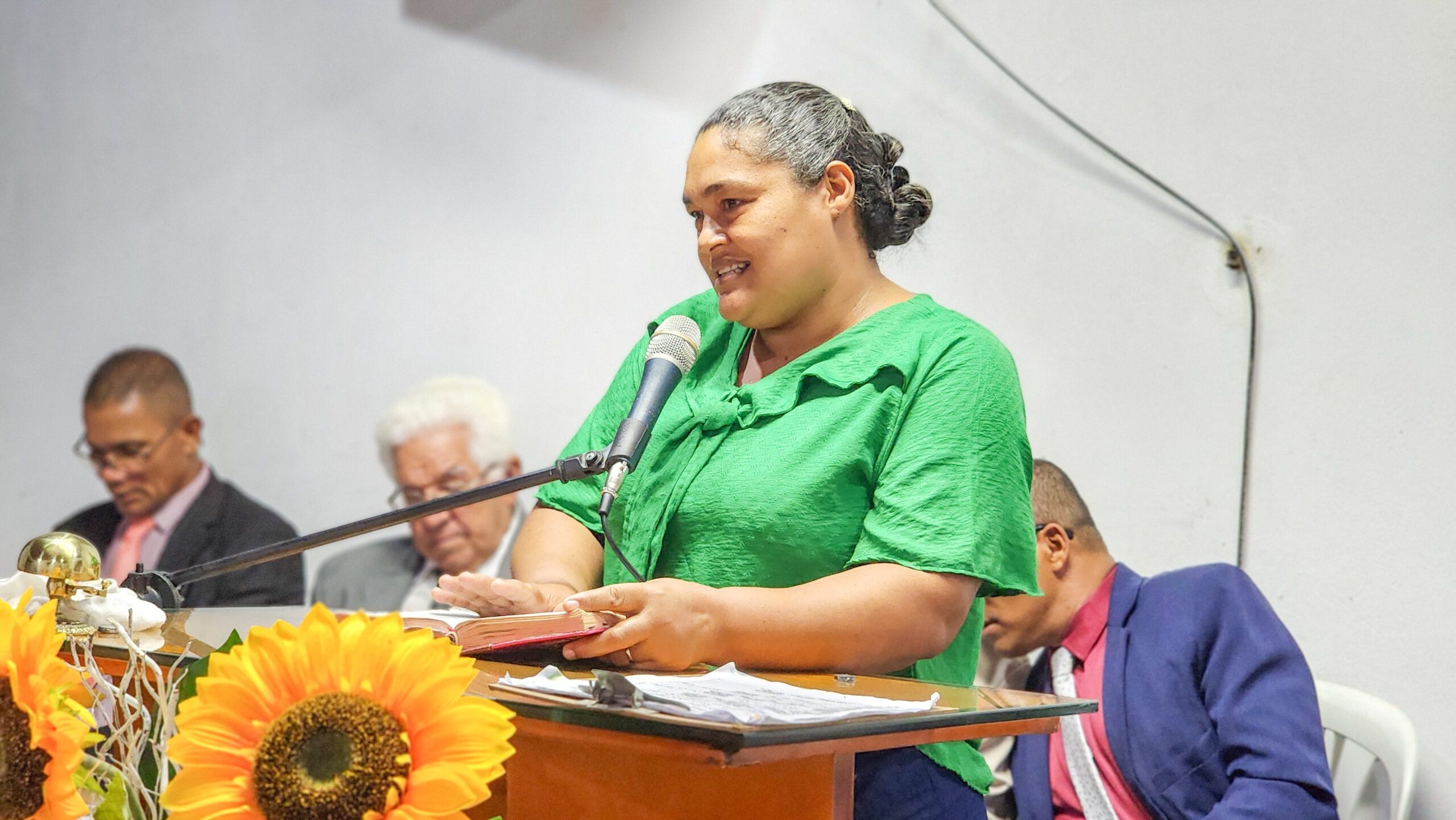 Presbítero Getúlio Batista é apresentado como novo dirigente da congregação Cruzeiro – Imagem: Nataniely Nogueira/Mídia AD Chã do Pilar Presbítero Getúlio Batista é apresentado como novo dirigente da congregação Cruzeiro – Imagem: Nataniely Nogueira/Mídia AD Chã do Pilar
