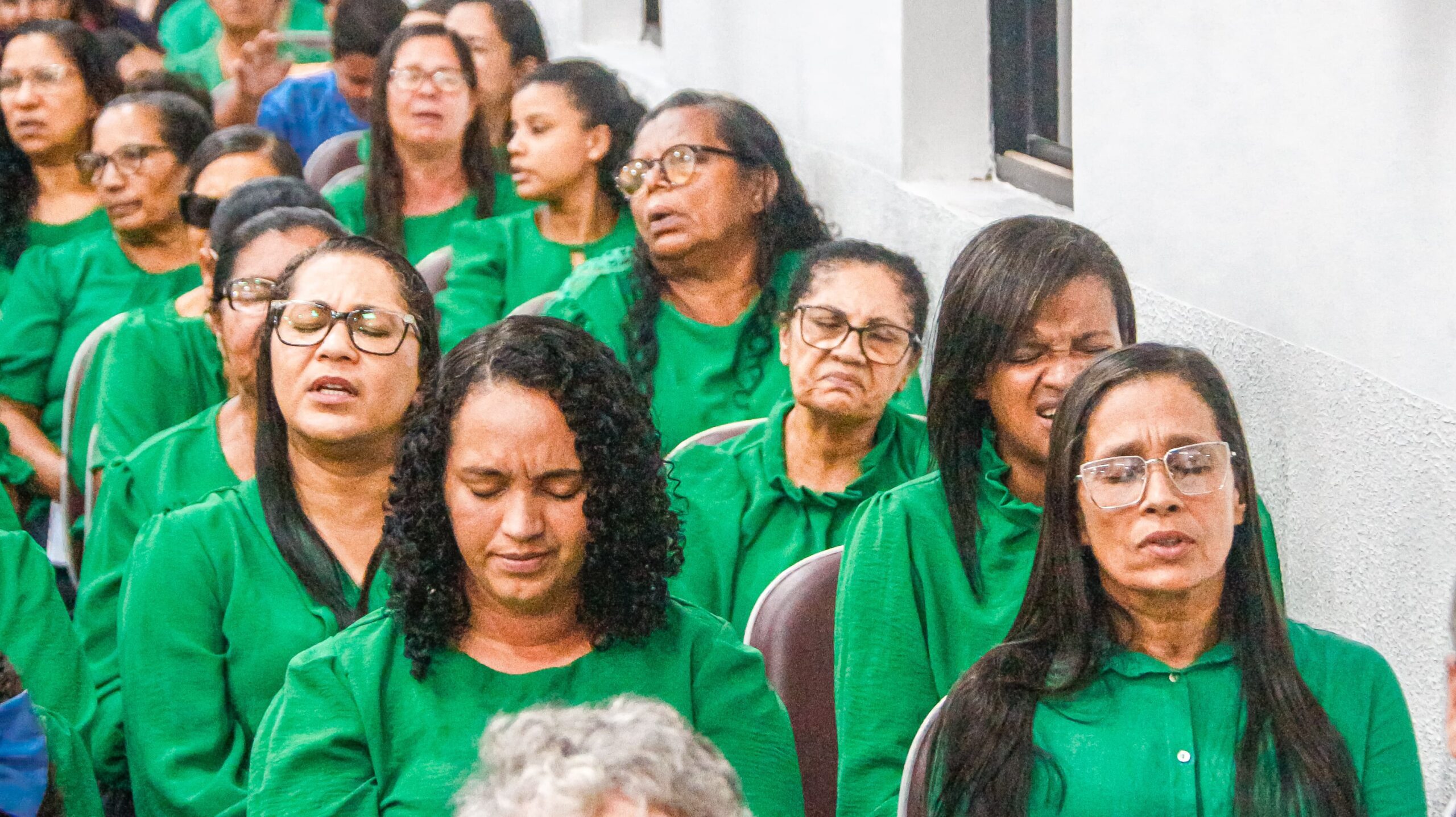 Santa Ceia: “O Senhor está com os braços de misericórdia abertos para você” – Imagem: Anderson Siqueira/Mídia AD Chã do Pilar
