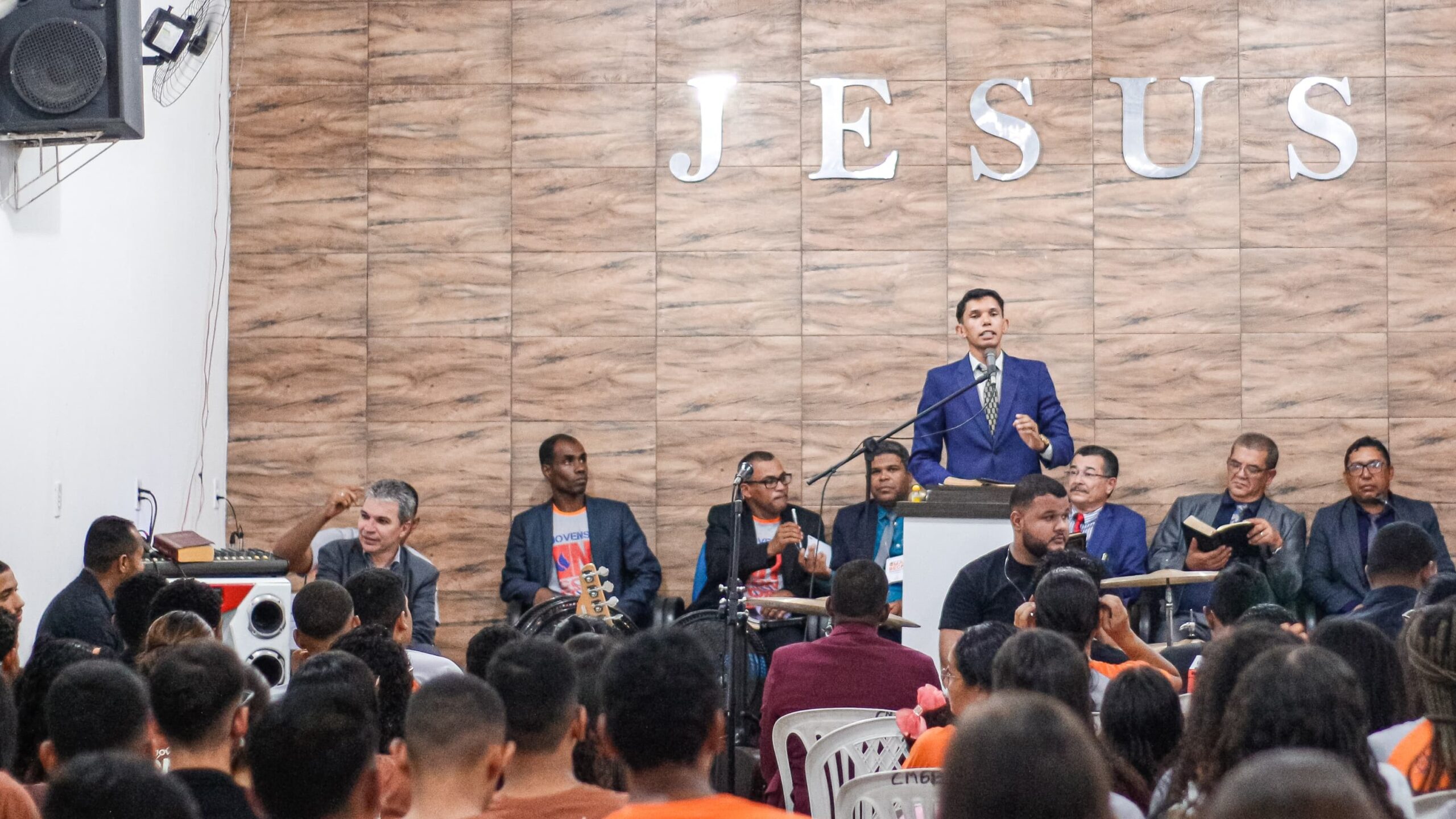 Duas pessoas retornaram para Cristo no 1° Encontro Jovem de 2024 – Imagem: Anderson Siqueira/Mídia AD Chã do Pilar