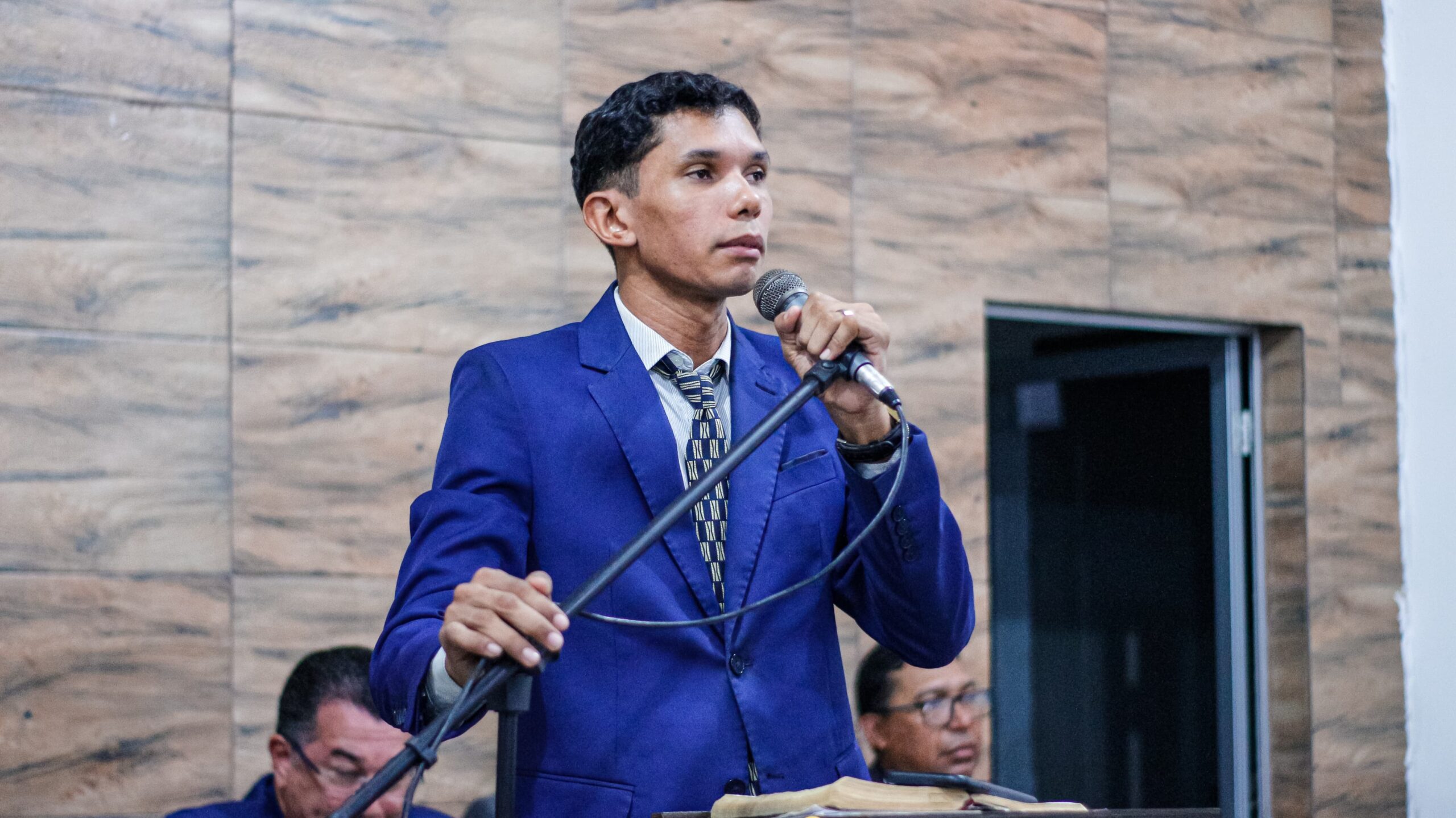 Duas pessoas retornaram para Cristo no 1° Encontro Jovem de 2024 – Imagem: Anderson Siqueira/Mídia AD Chã do Pilar