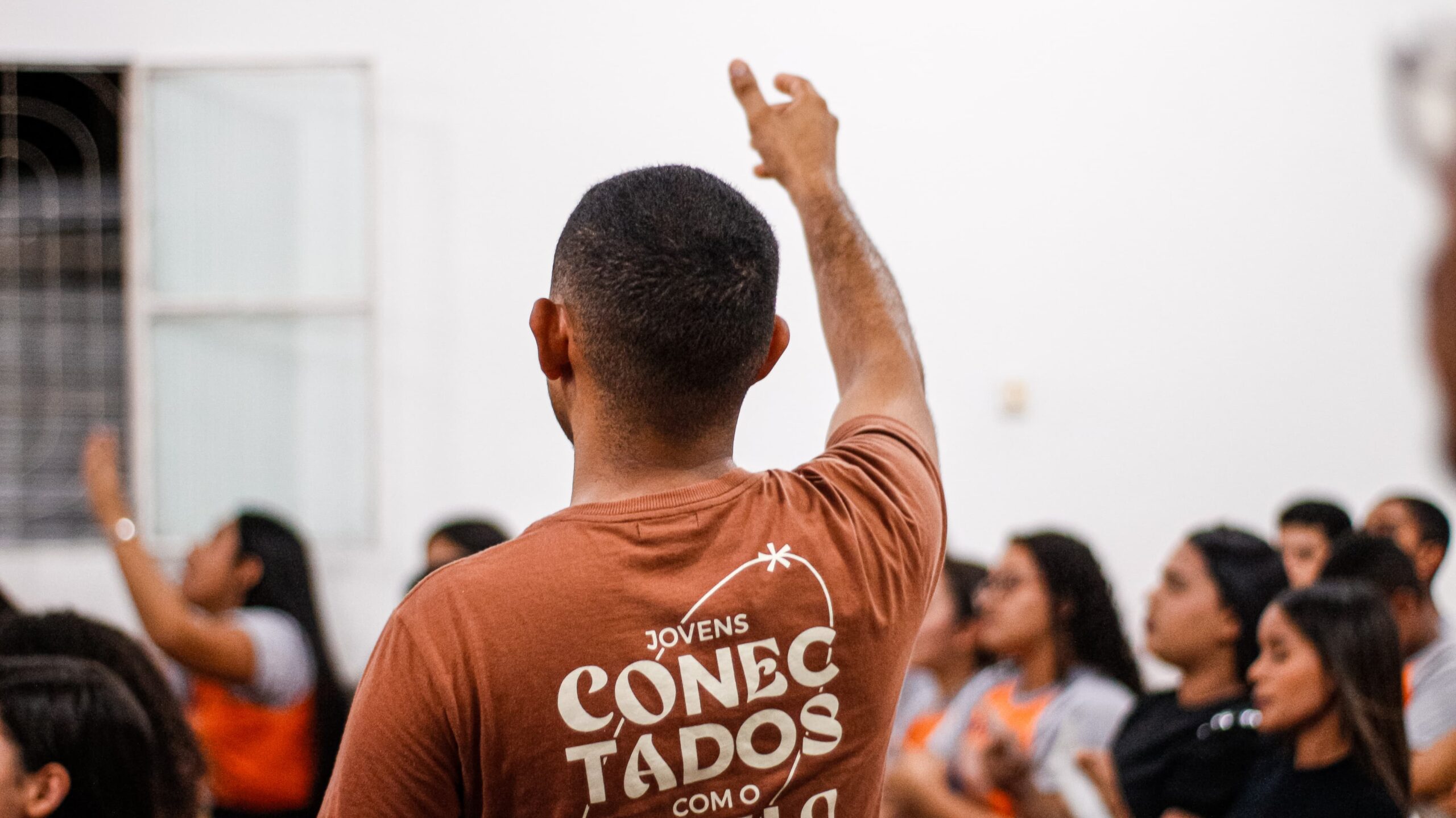 Duas pessoas retornaram para Cristo no 1° Encontro Jovem de 2024 – Imagem: Anderson Siqueira/Mídia AD Chã do Pilar