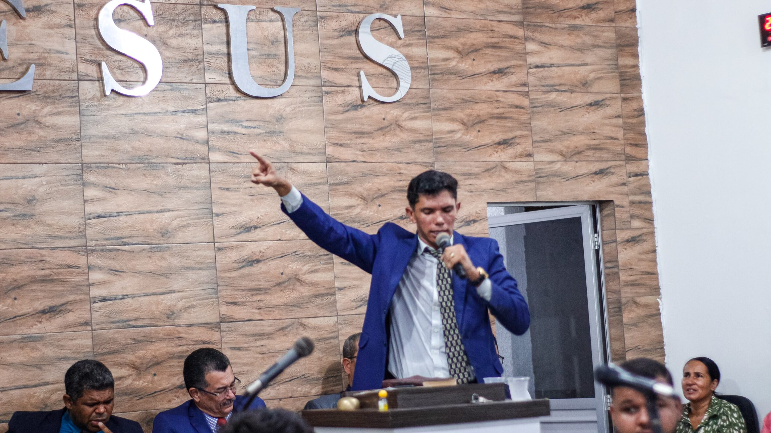 Duas pessoas retornaram para Cristo no 1° Encontro Jovem de 2024 – Imagem: Anderson Siqueira/Mídia AD Chã do Pilar