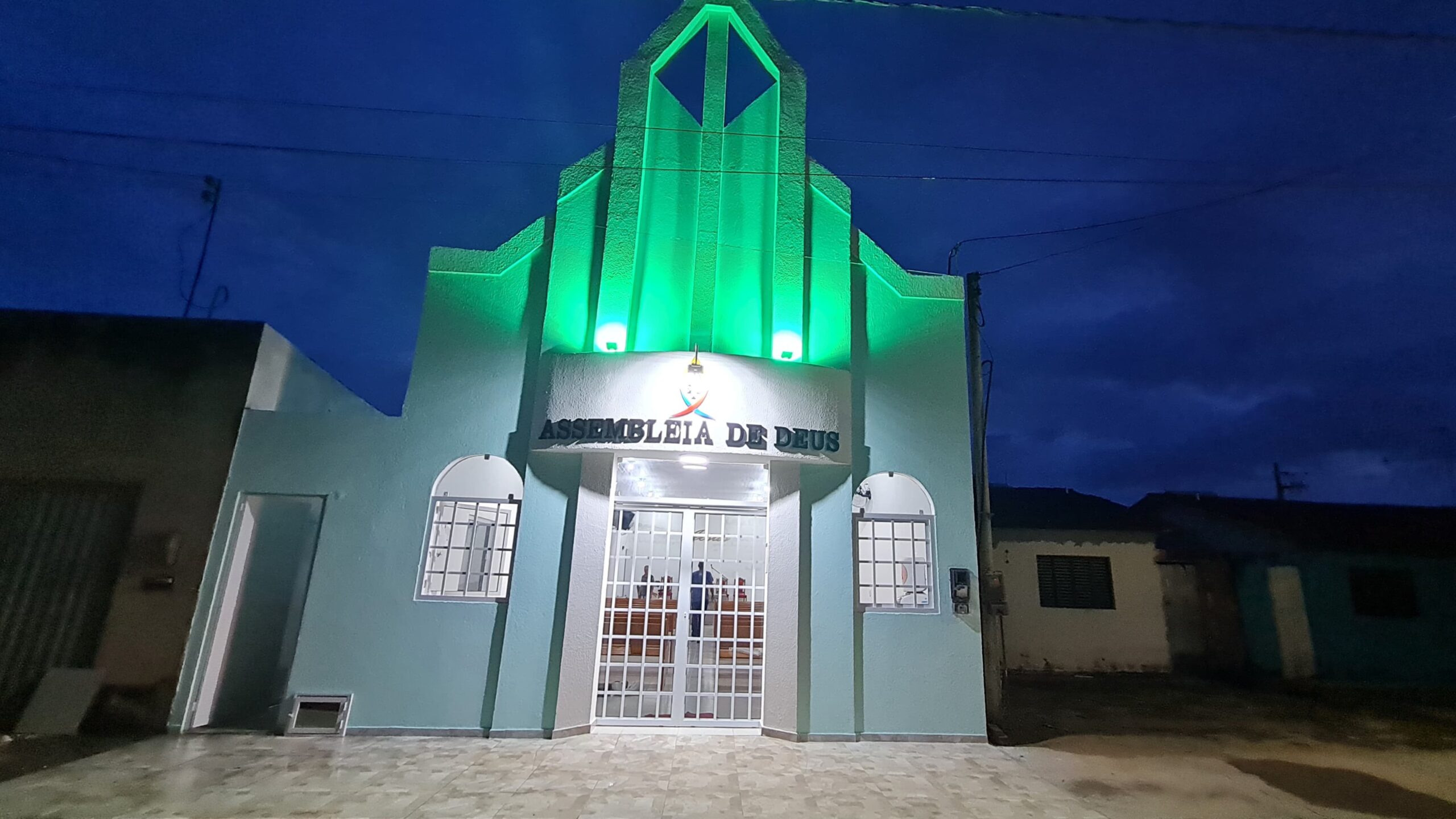 Templo da AD Chã do Pilar no Conjunto Habitacional Rubens Canuto – Imagem: Mídia AD Chã do Pilar