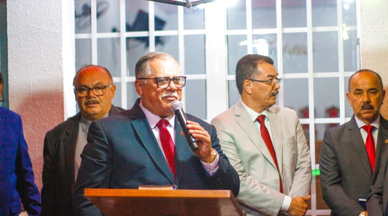 Pastor-presidente participa da inauguração do novo templo da congregação Casas Novas – Imagem: Anderson Siqueira/Mídia AD Chã do Pilar