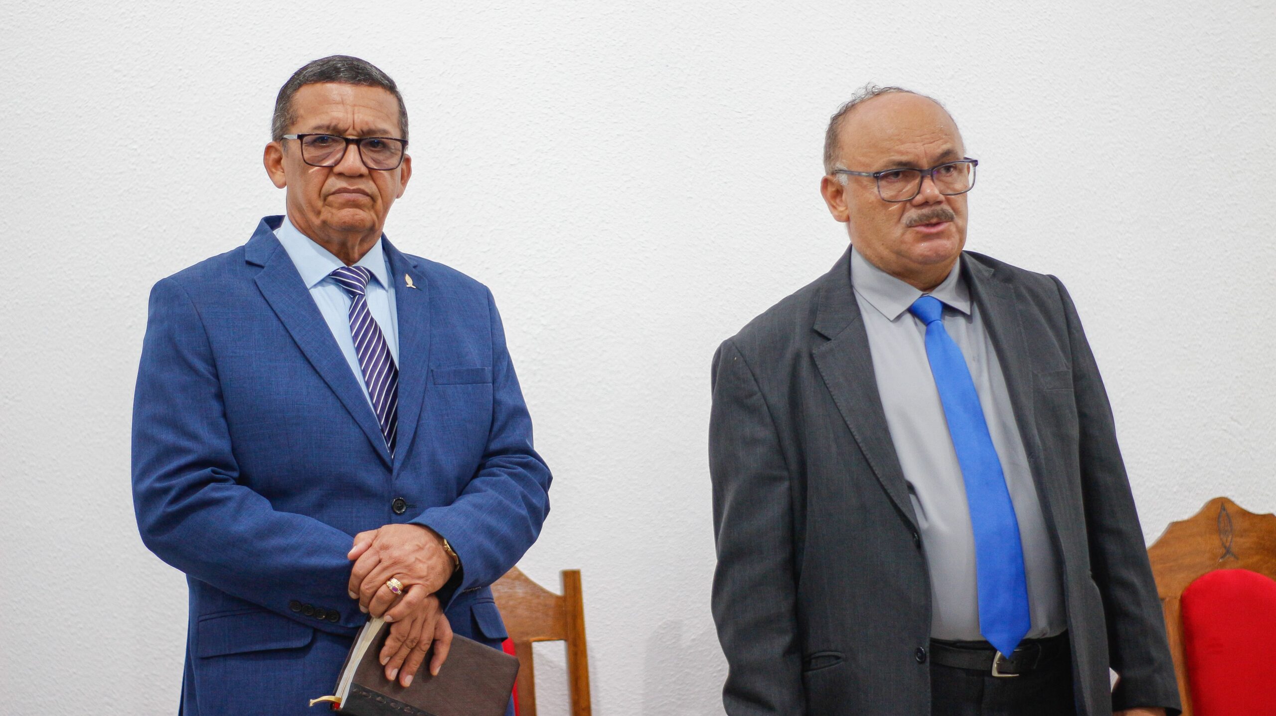 Pastor-presidente participa da inauguração do novo templo da congregação Casas Novas – Imagem: Anderson Siqueira/Mídia AD Chã do Pilar