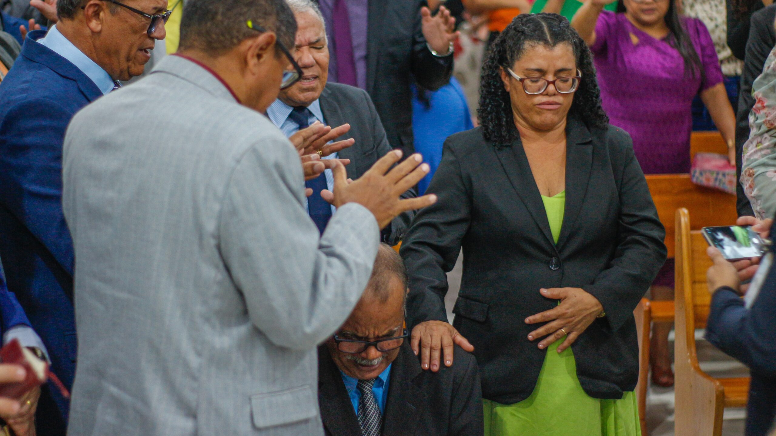 Pastor-presidente participa da inauguração do novo templo da congregação Casas Novas – Imagem: Anderson Siqueira/Mídia AD Chã do Pilar
