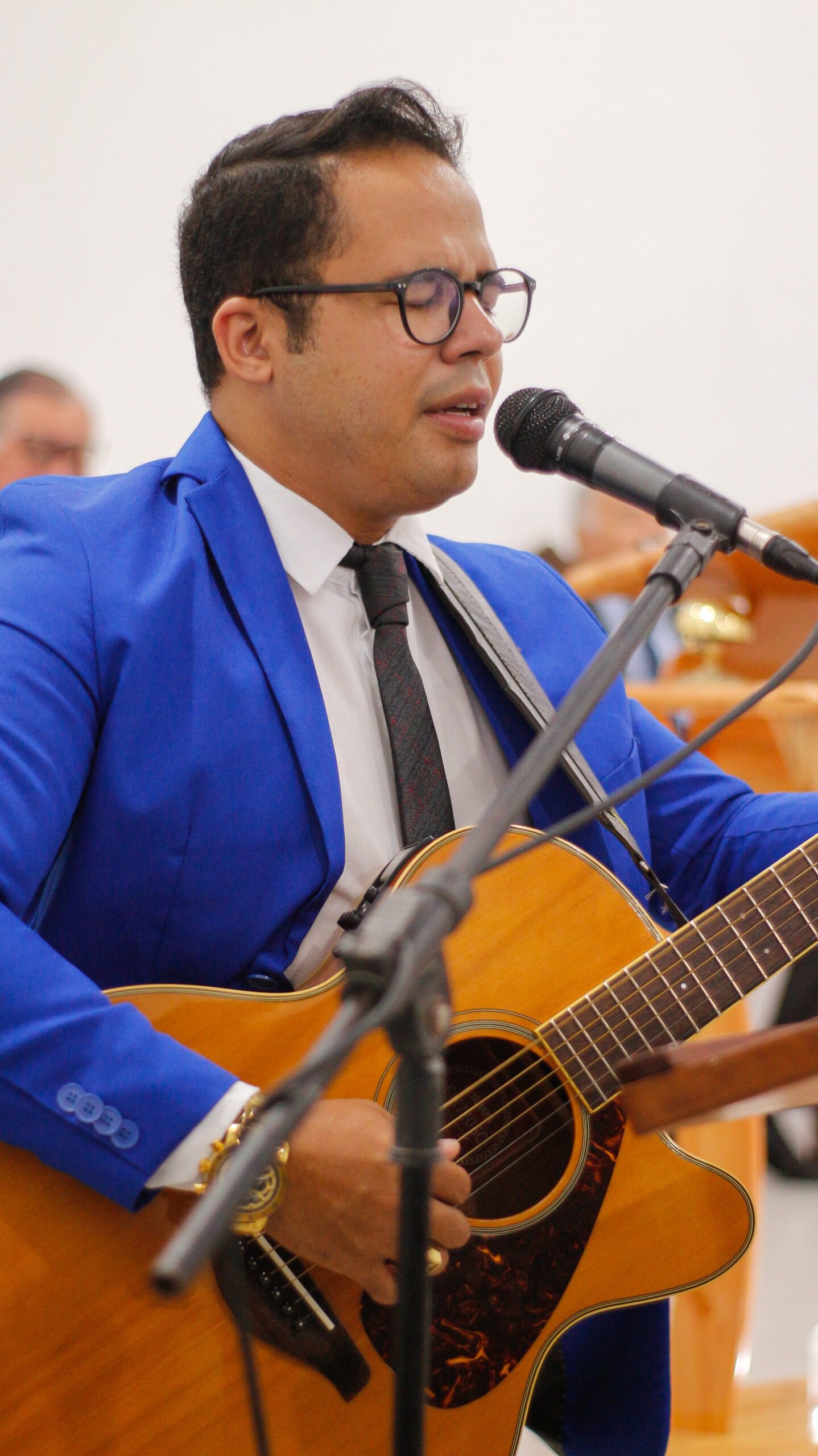 Pastor-presidente participa da inauguração do novo templo da congregação Casas Novas – Imagem: Anderson Siqueira/Mídia AD Chã do Pilar