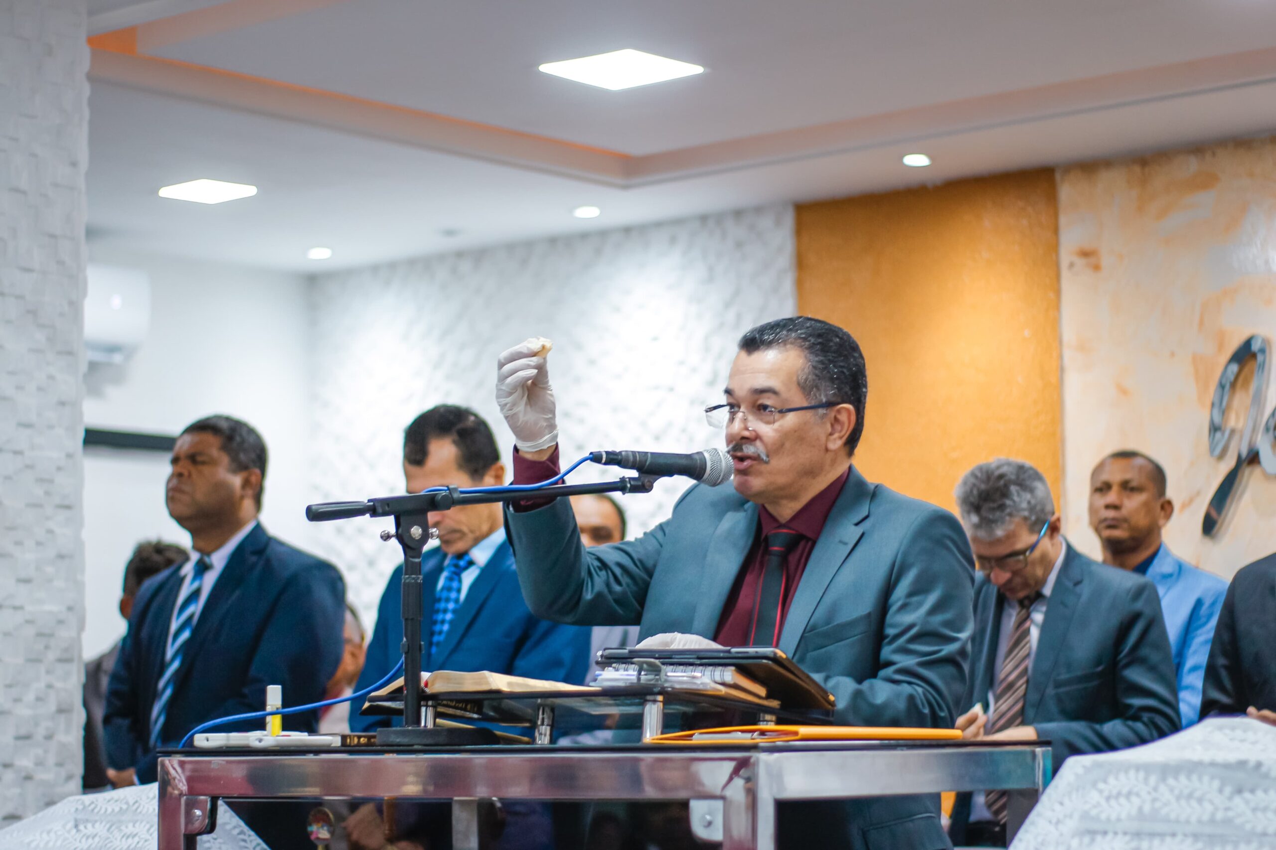 “Arrependei-vos dos vossos pecados” é tema da ministração da Santa Ceia de abril – Imagem: Anderson Siqueira/Mídia AD Chã do Pilar “Arrependei-vos dos vossos pecados” é tema da ministração da Santa Ceia de abril – Imagem: Anderson Siqueira/Mídia AD Chã do Pilar