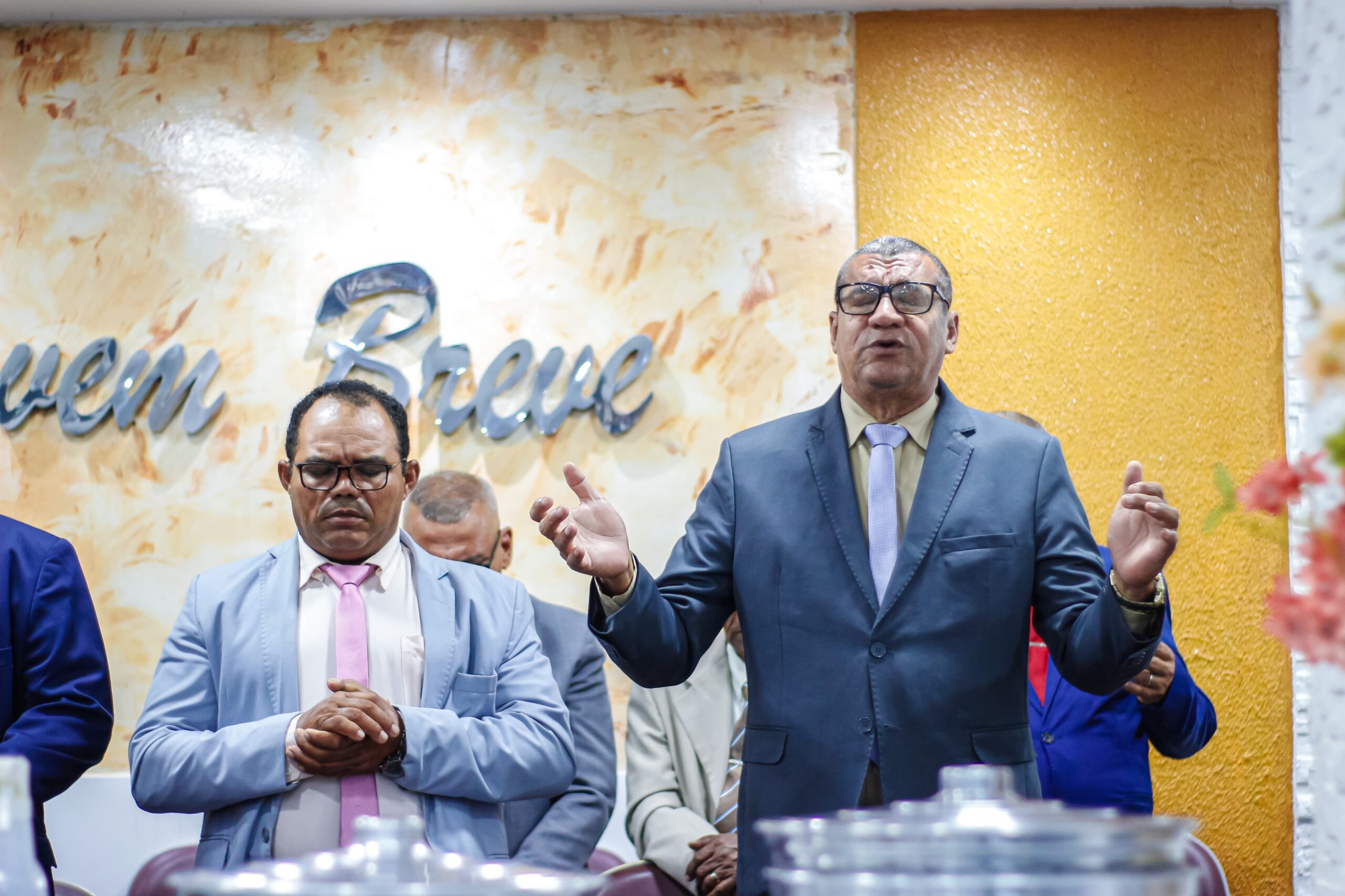 Centenas de pessoas participam da Santa Ceia de maio da AD Chã do Pilar – Imagem: Anderson Siqueira/Mídia AD Chã do Pilar