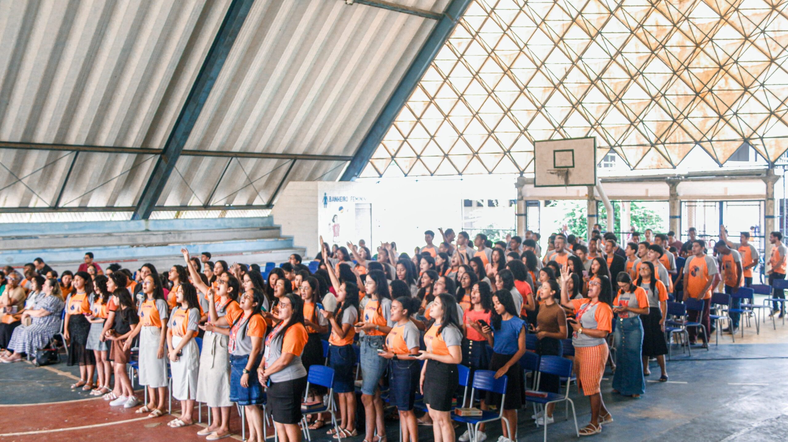 União de Mocidade da Assembleia de Deus em Chã do Pilar realiza consagração e gincana no CAIC – Imagem: Anderson Siqueira/Mídia AD Chã do Pilar