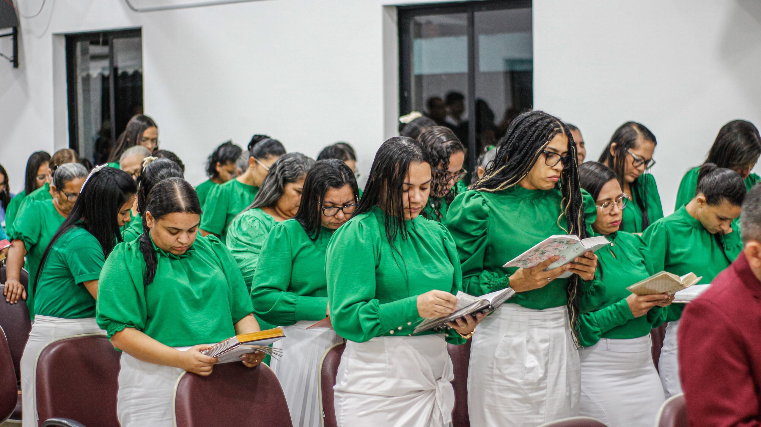 Assembleia de Deus em Chã do Pilar realiza culto de Santa Ceia do mês de junho – Imagem: Anderson Siqueira/Mídia AD Chã do Pilar