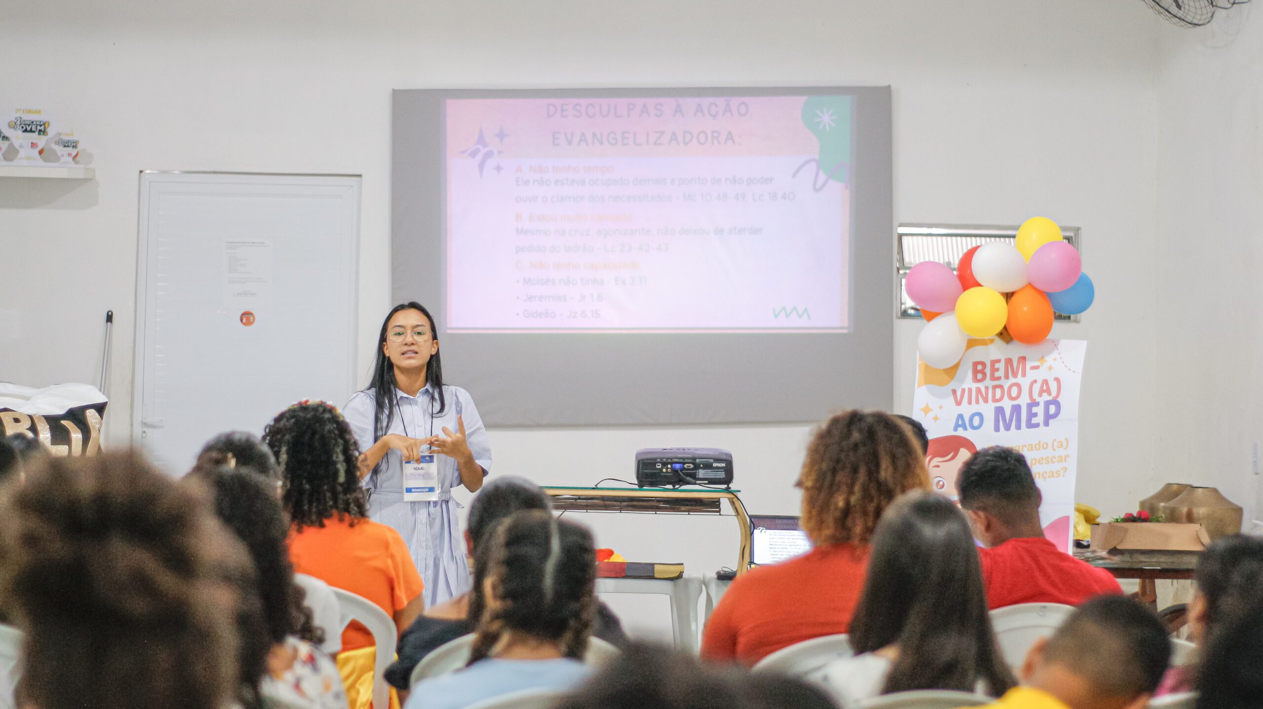 MEP: templo sede da AD Chã do Pilar recebe os inscritos para o primeiro dia do minicurso – Imagem: Anderson Siqueira/Mídia AD Chã do Pilar