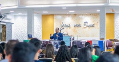 MEP: templo sede da AD Chã do Pilar recebe os inscritos para o primeiro dia do minicurso – Imagem: Anderson Siqueira/Mídia AD Chã do Pilar